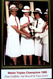 1986  Ladies Triples winners                                                                               
